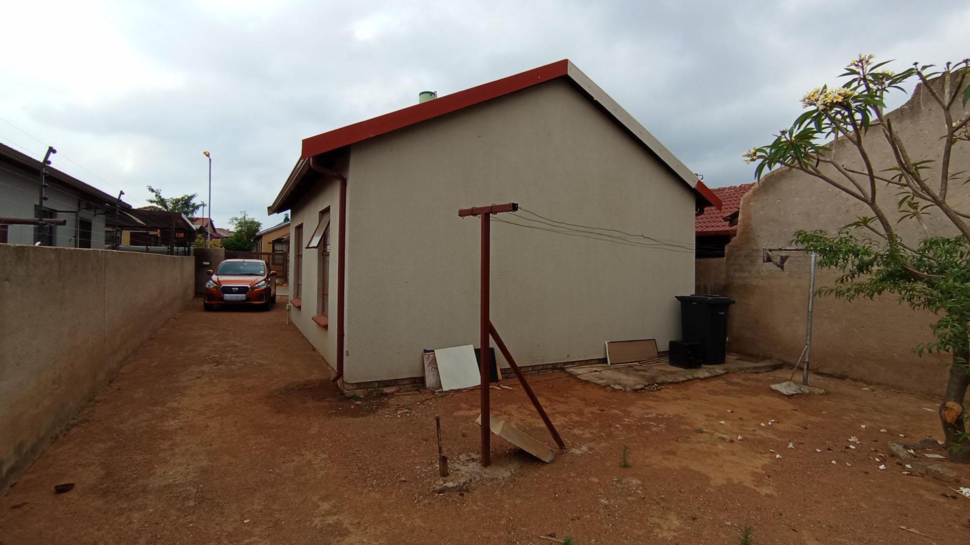 Backyard of property in Soshanguve East