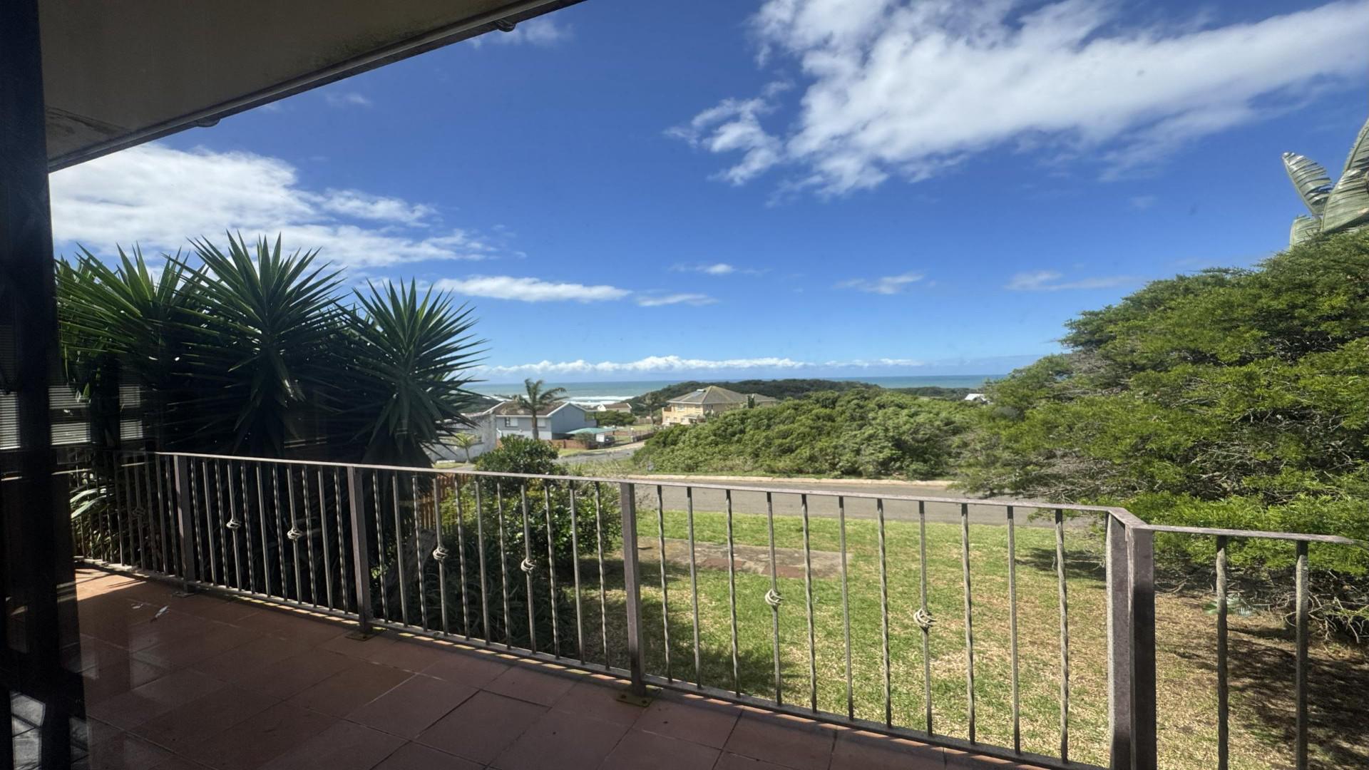 Balcony of property in Kaysers Beach