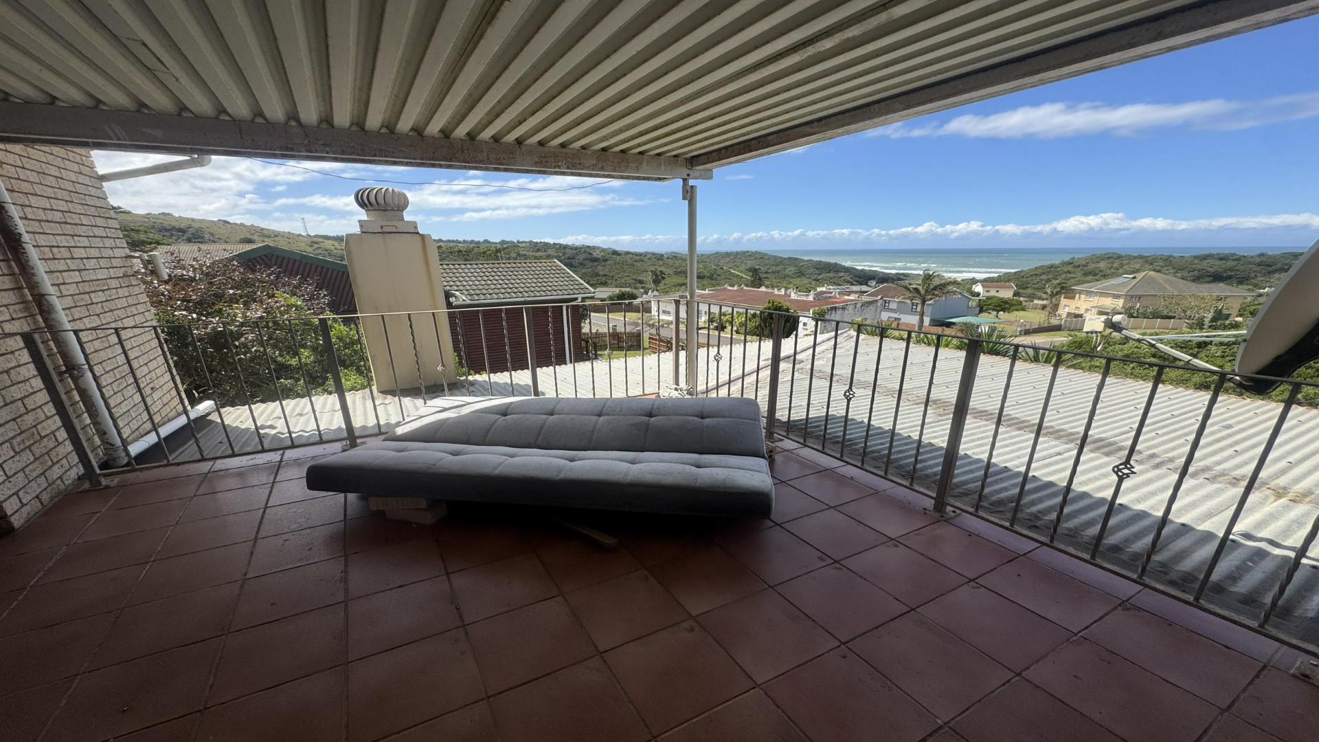 Balcony of property in Kaysers Beach