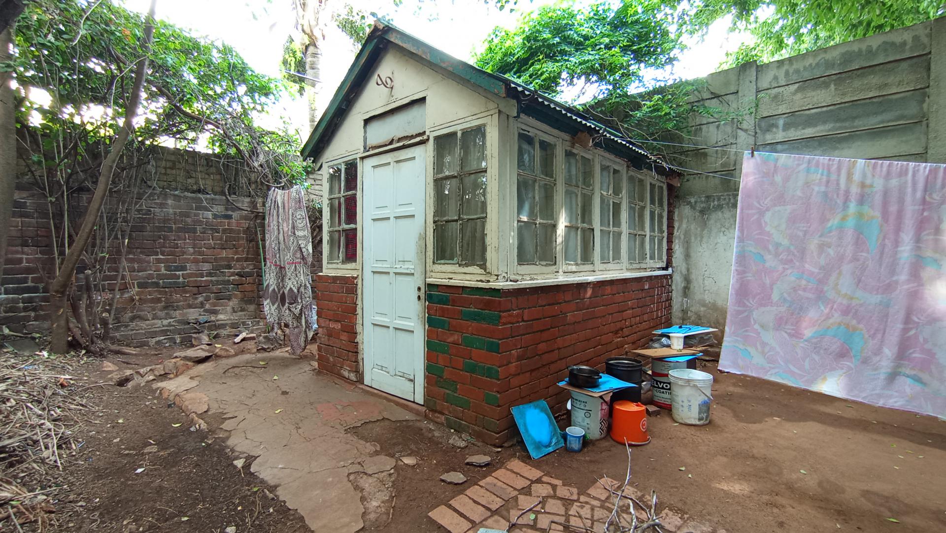 Backyard of property in Kensington - JHB