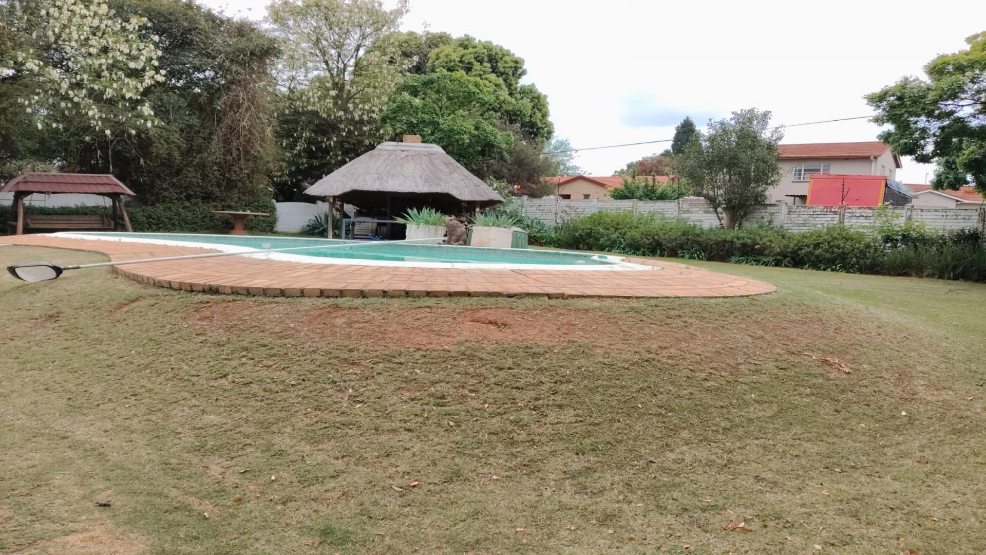 Backyard of property in Ontdekkerspark
