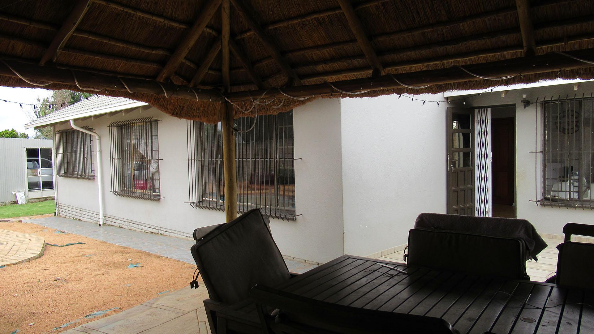 Backyard of property in Elandspark