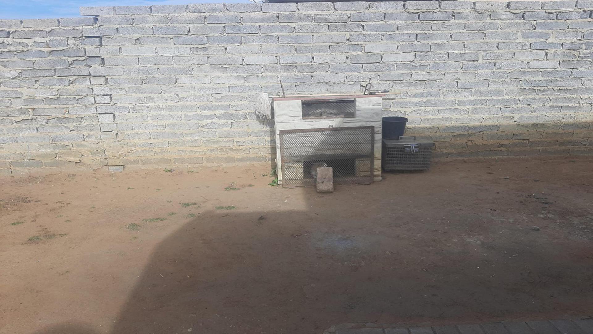 Braai Area of property in Zamdela