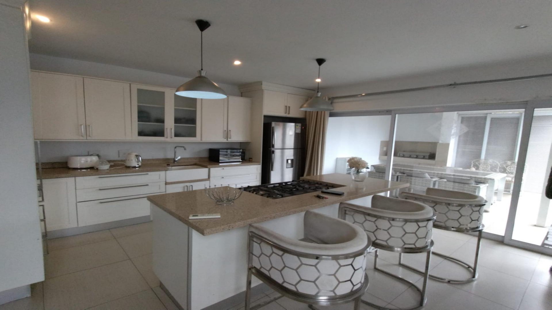 Kitchen of property in Hartebeesfontein