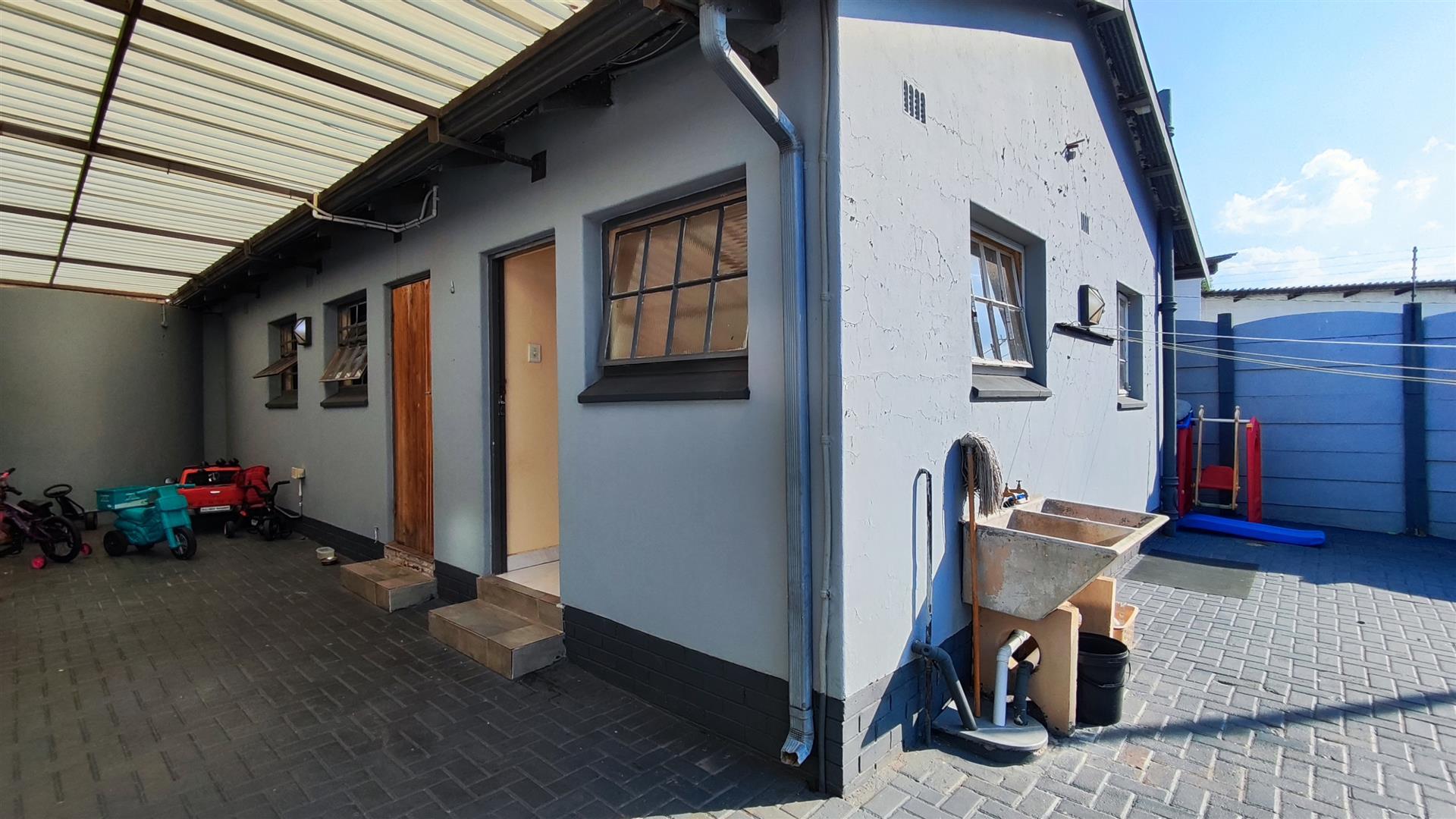 Backyard of property in Rynfield