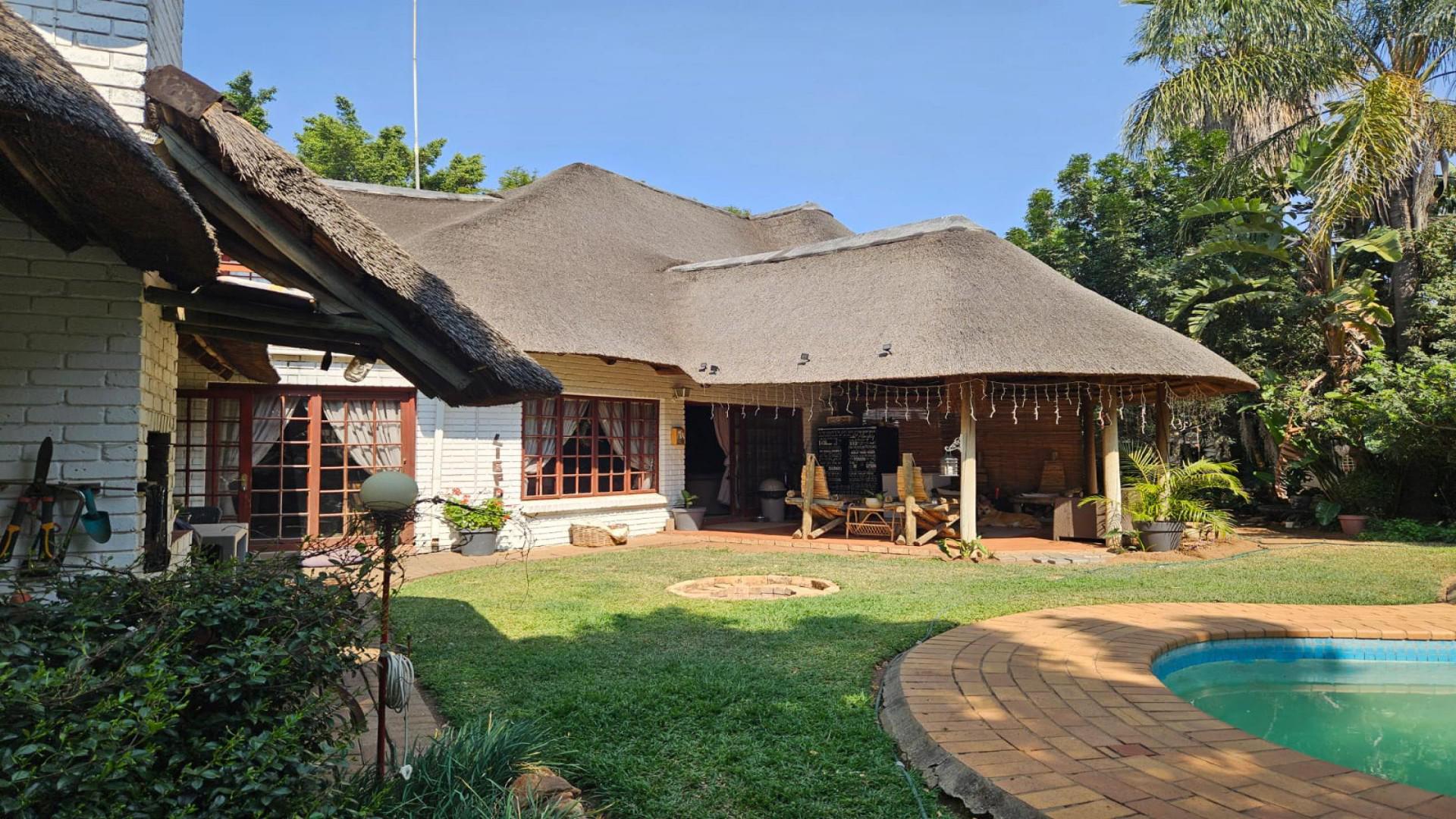 Backyard of property in Geelhoutpark