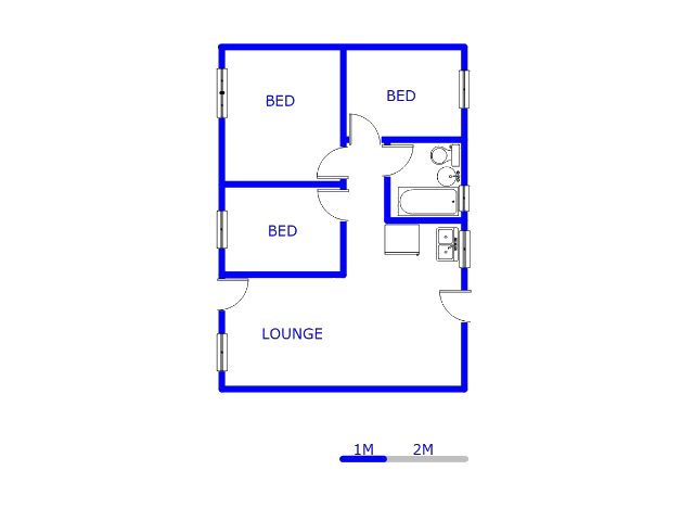 Ground Floor - 52m2 of property for sale in Lehae
