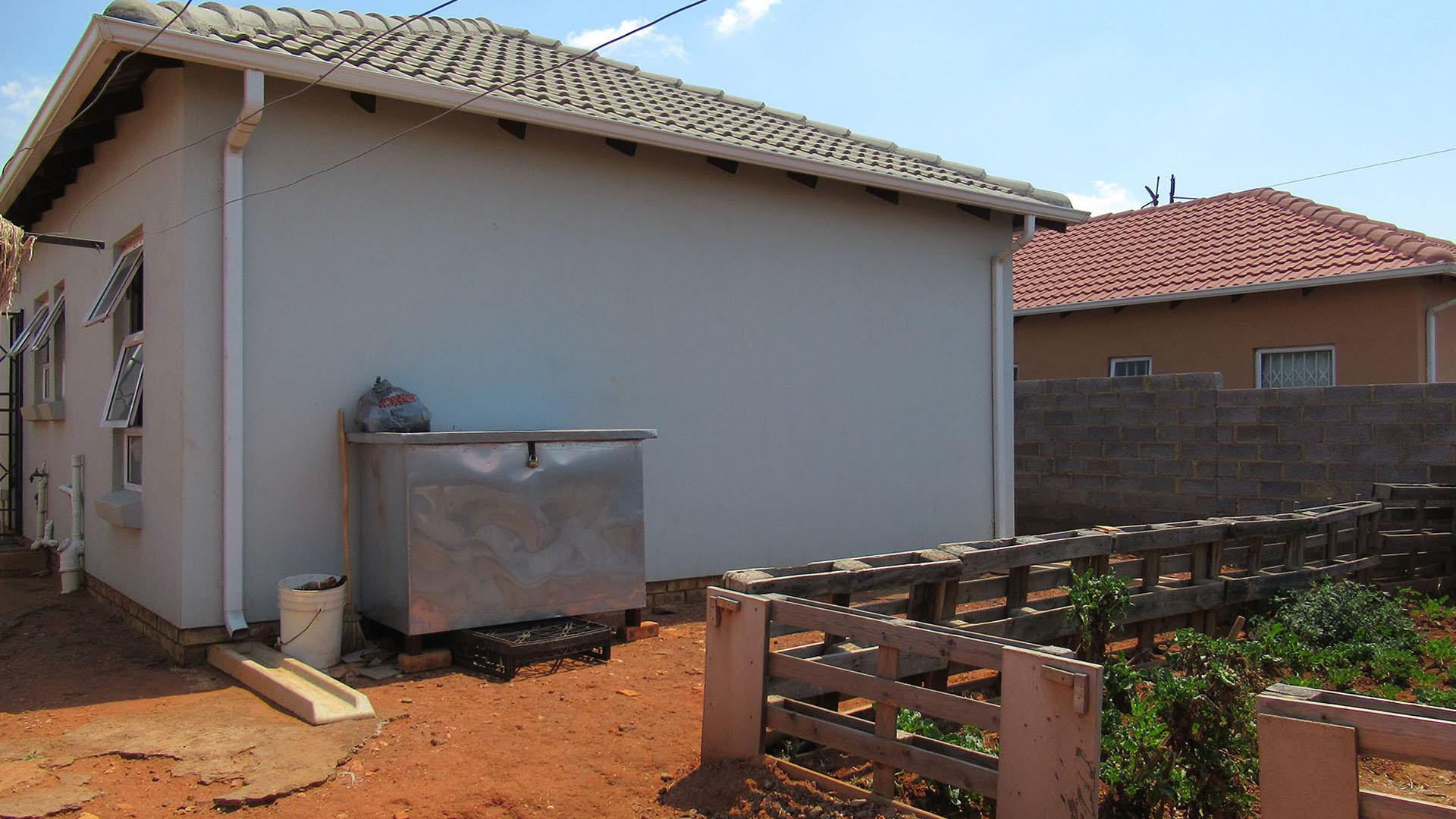 Backyard of property in Lehae