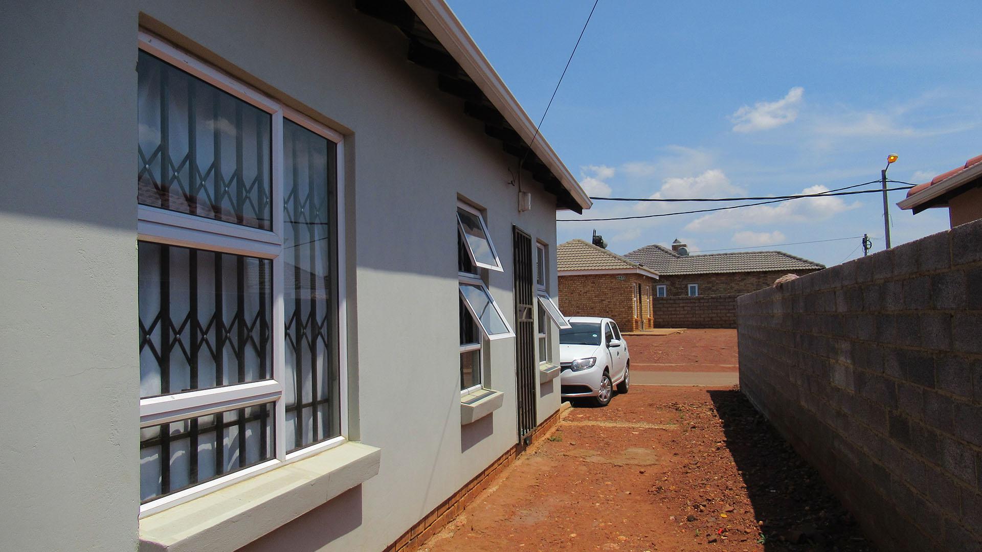 Backyard of property in Lehae