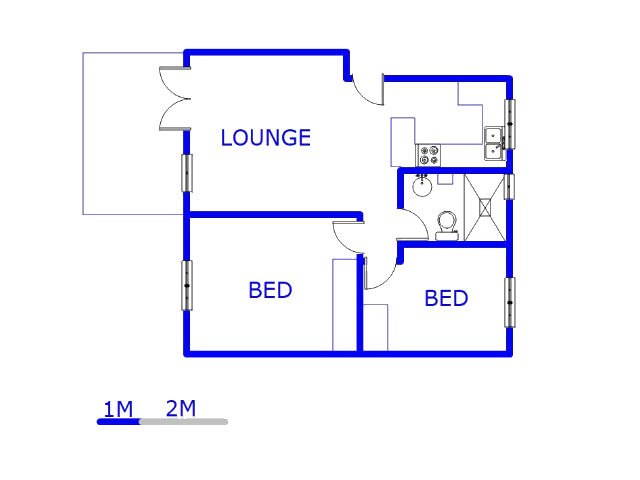 1st Floor - 66m2 of property for sale in Jukskei Park