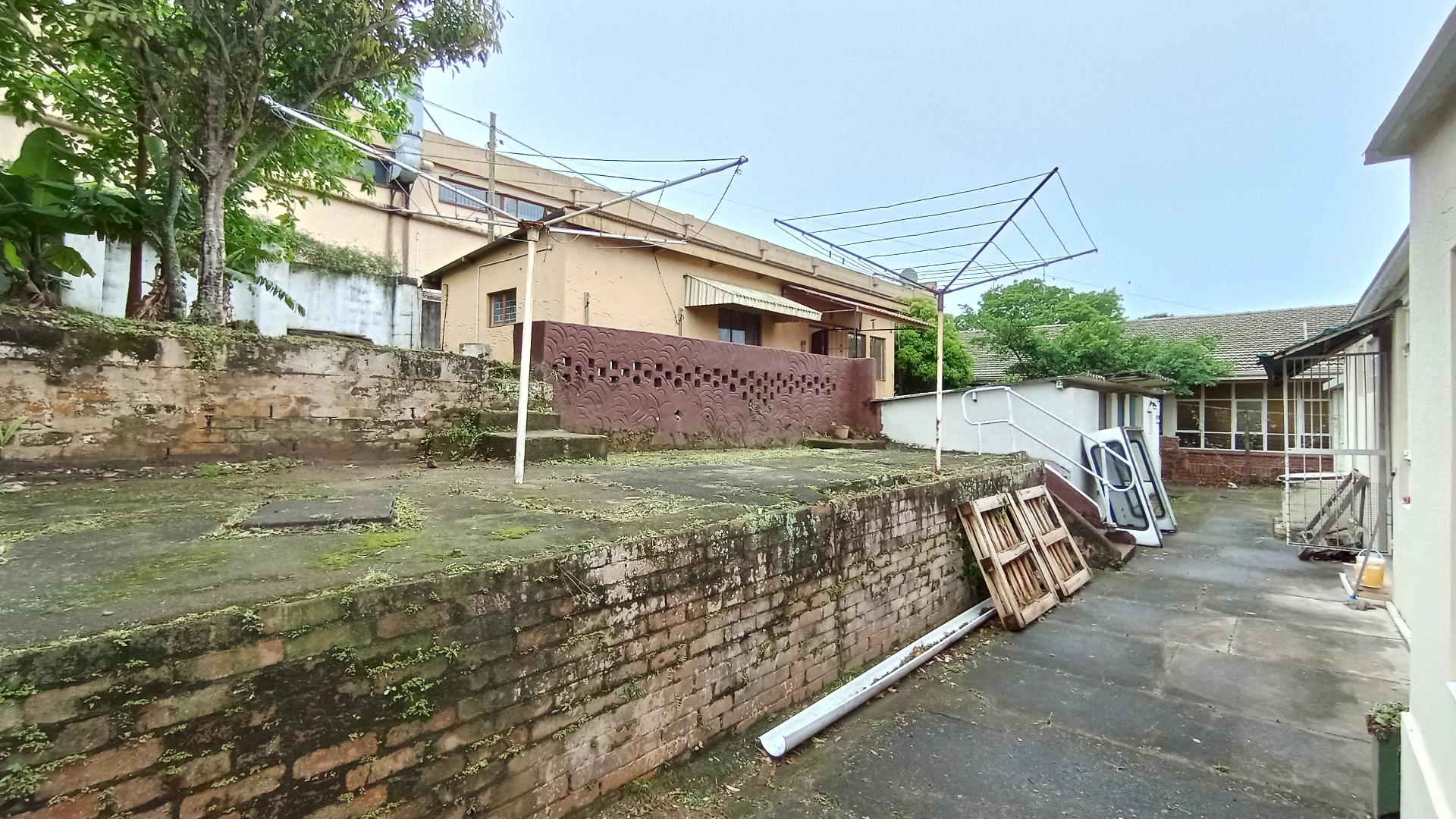 Backyard of property in Mount Vernon 