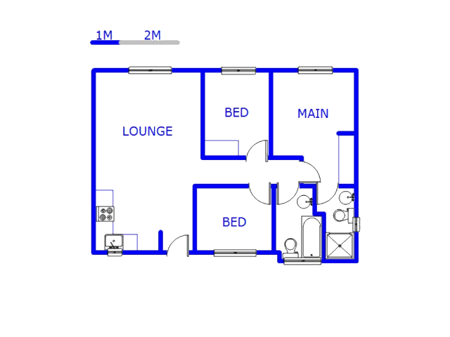 Ground Floor - 66m2 of property for sale in Chase Valley Ground Floor - 66m2 of property for sale in Chase Valley