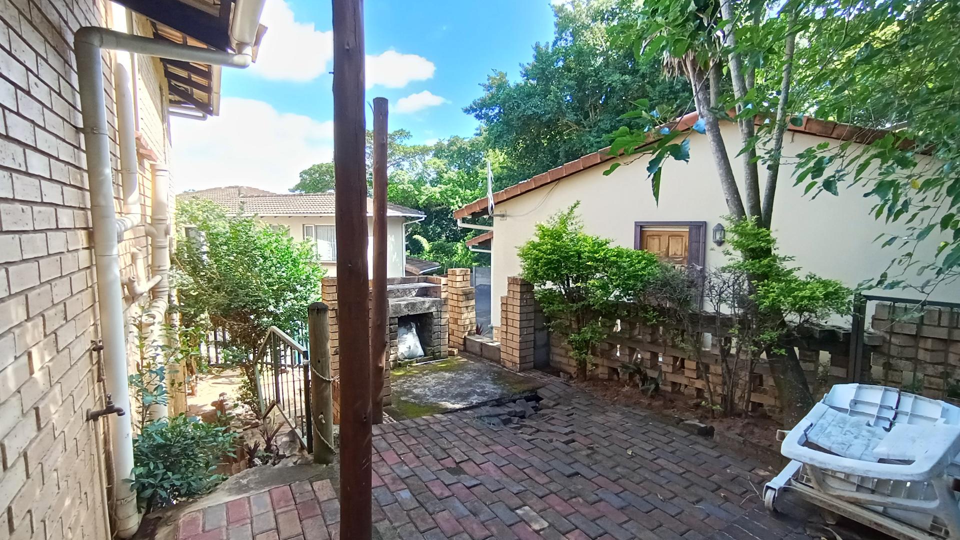 Backyard of property in Amanzimtoti 
