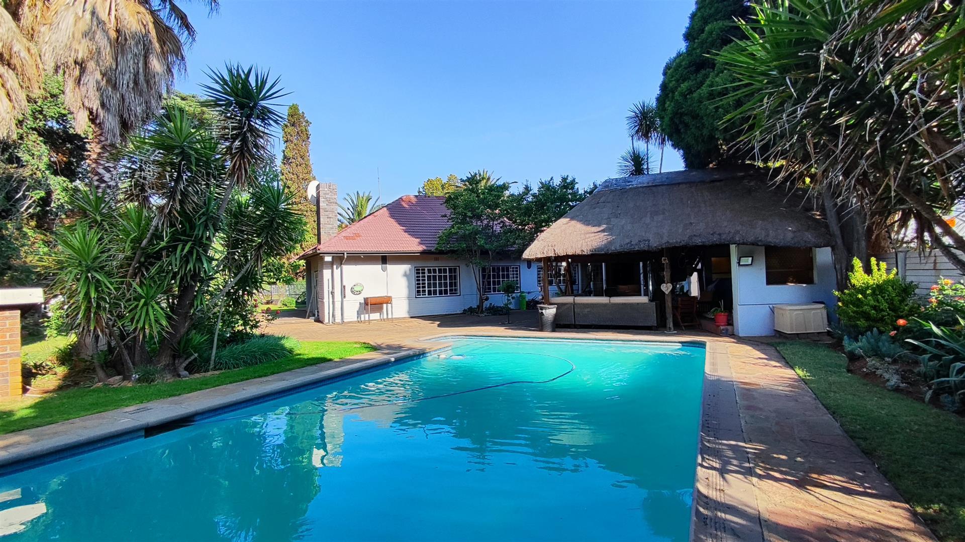 Backyard of property in Three Rivers