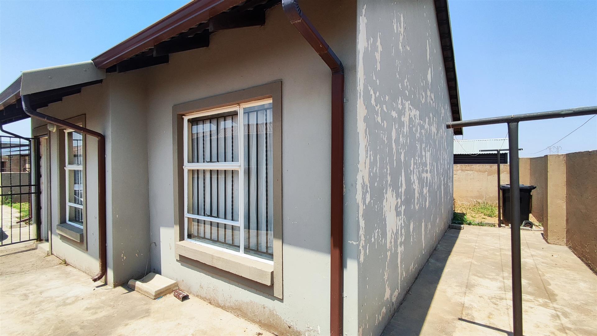 Backyard of property in Sharon Park