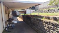Backyard of property in Bluff