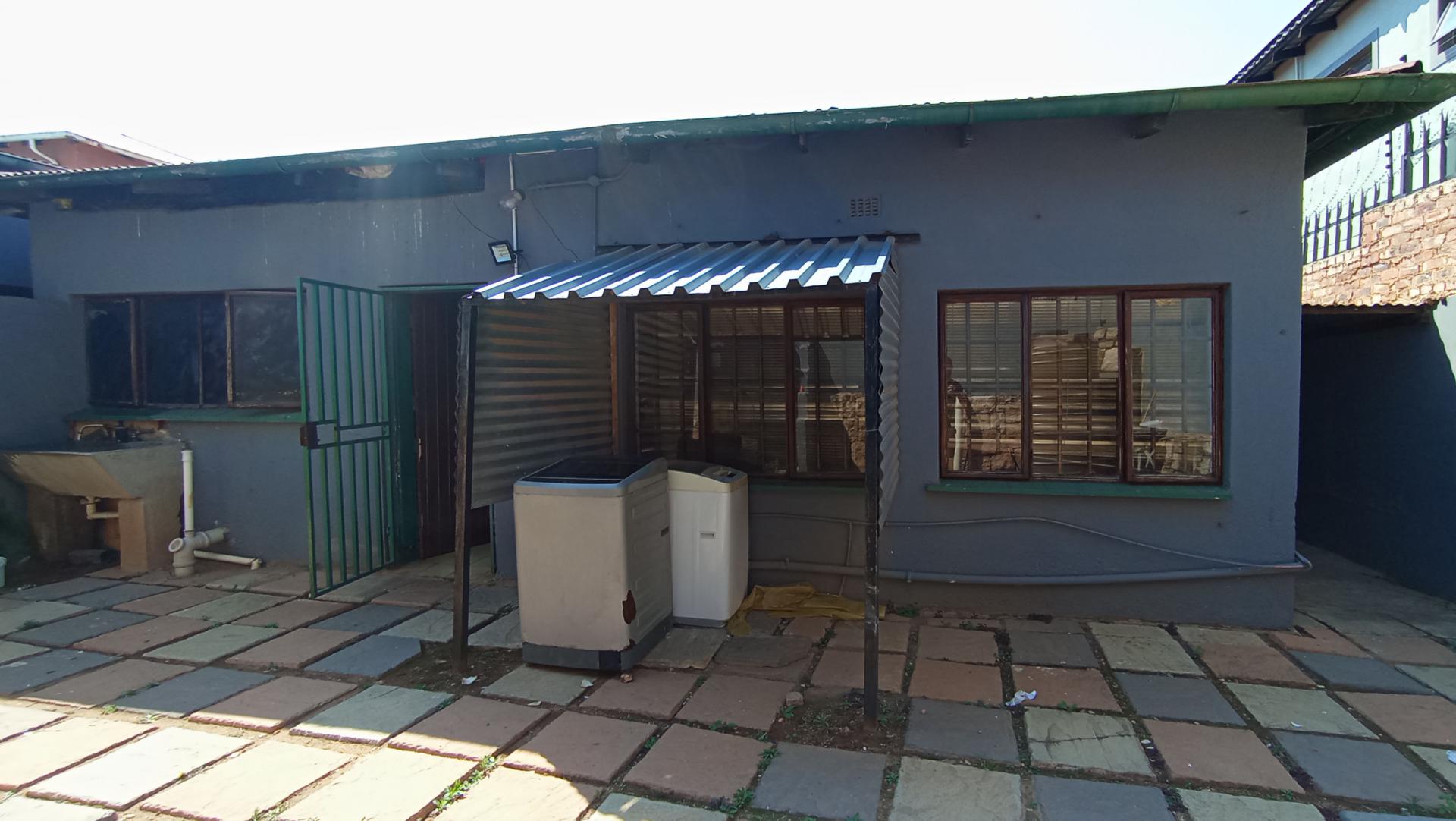 Backyard of property in Hurst Hill