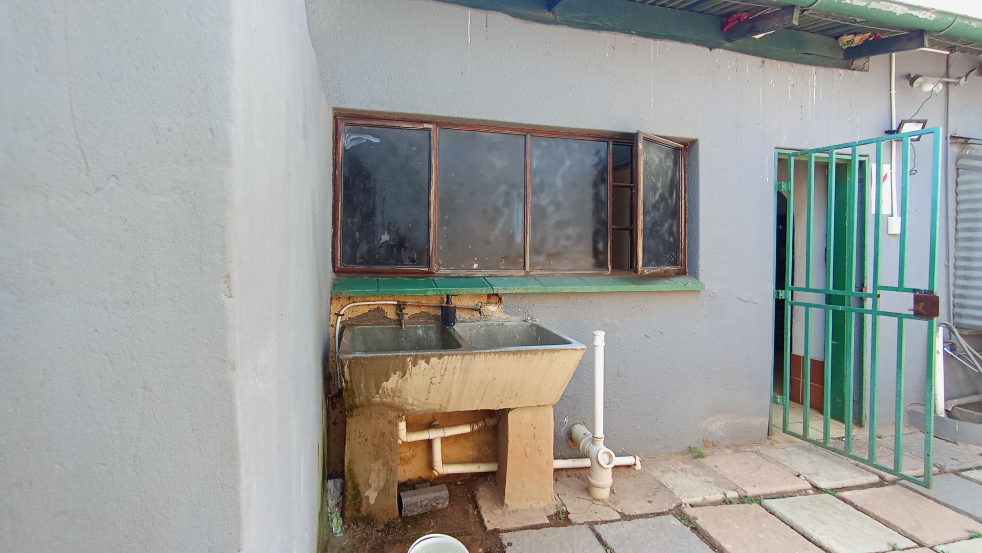 Backyard of property in Hurst Hill