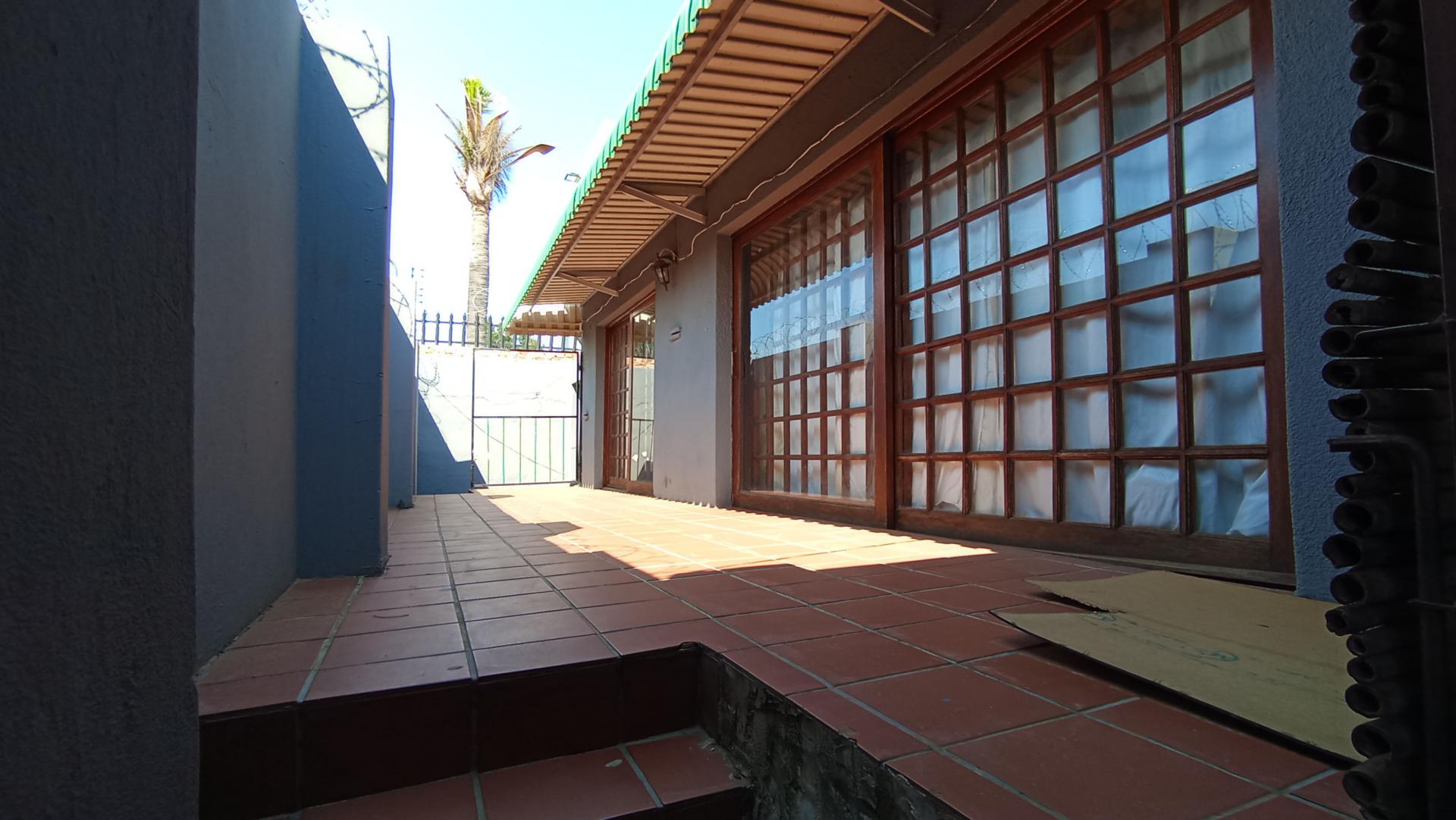 Backyard of property in Hurst Hill