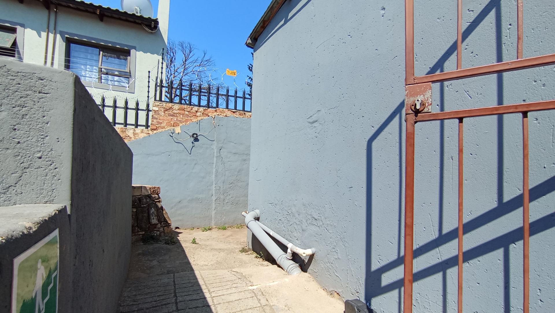 Backyard of property in Hurst Hill