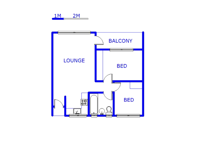 Ground Floor - 66m2 of property for sale in Meredale