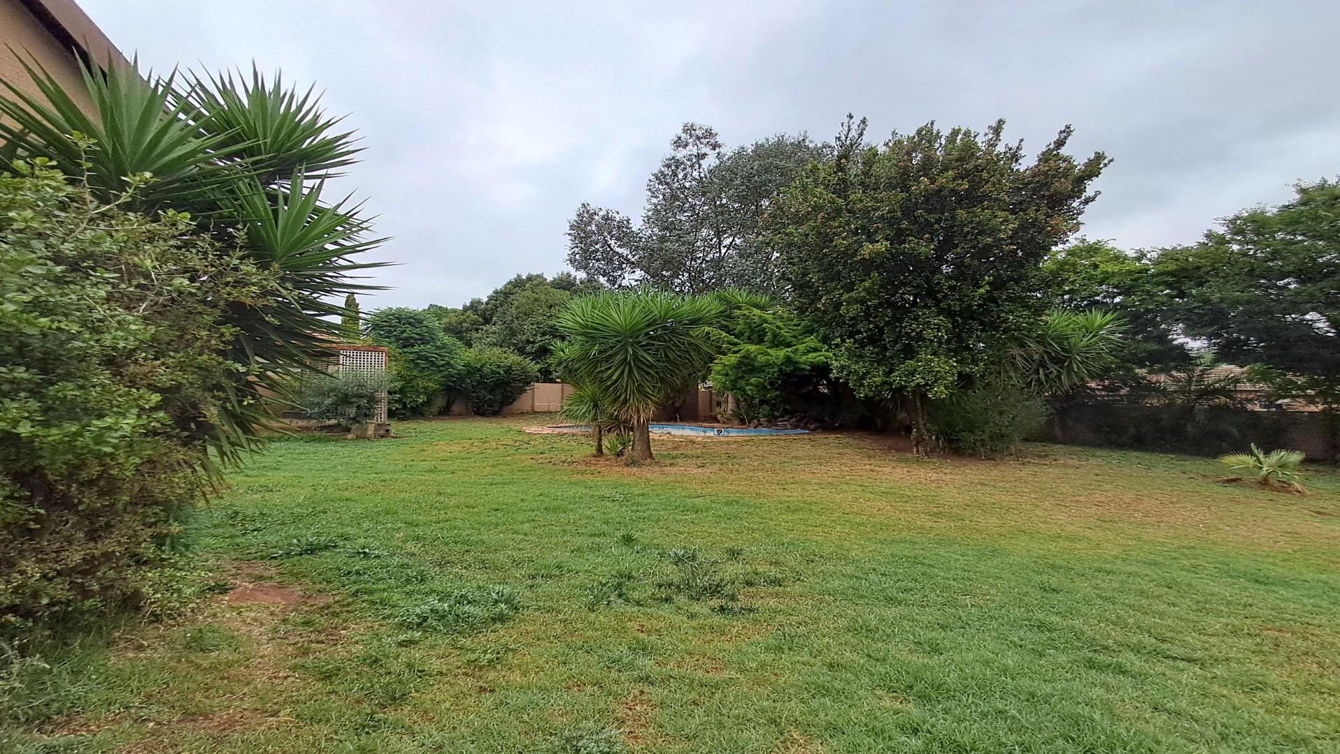 Backyard of property in Allen’s Nek