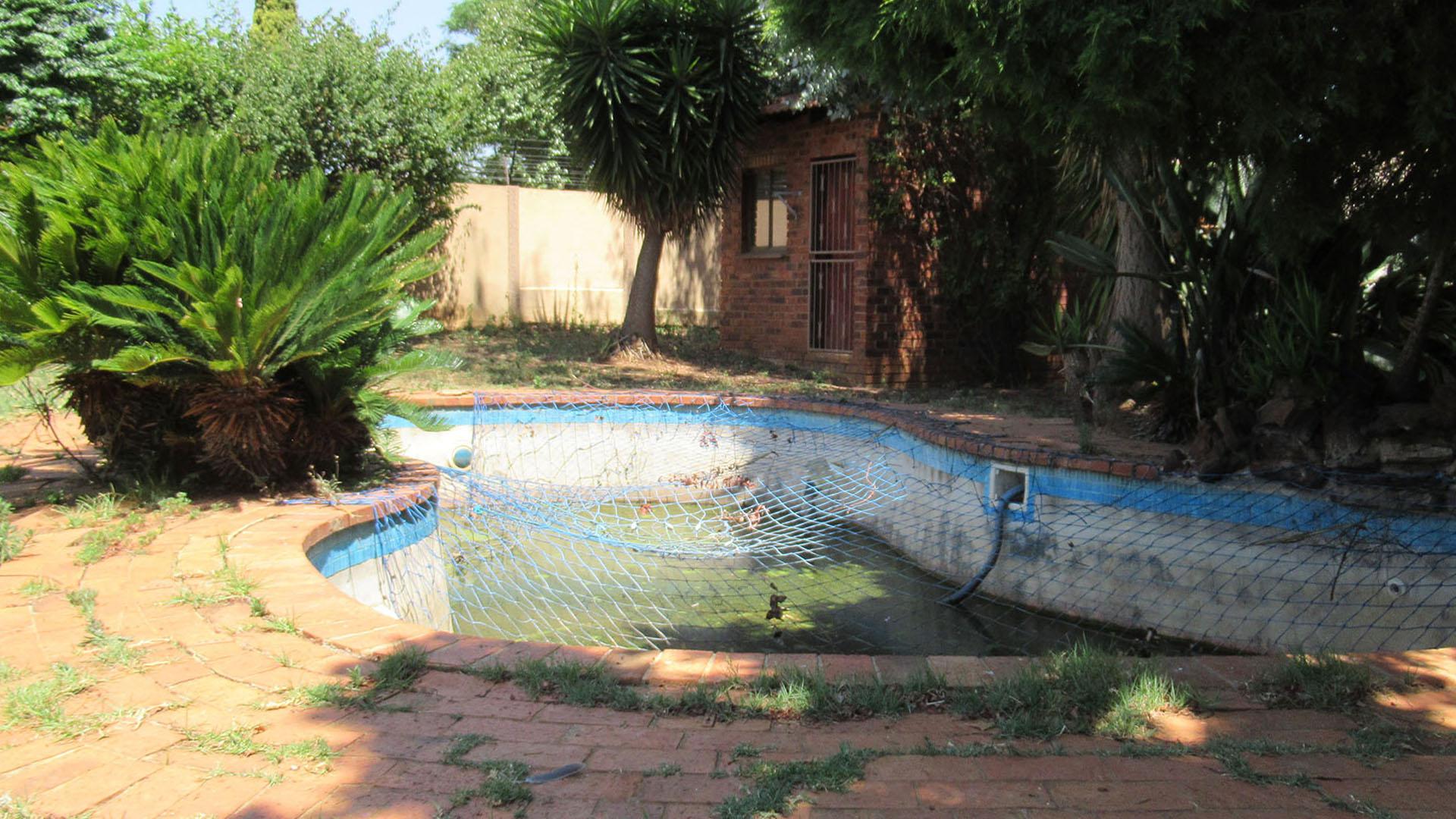 Backyard of property in Allen’s Nek