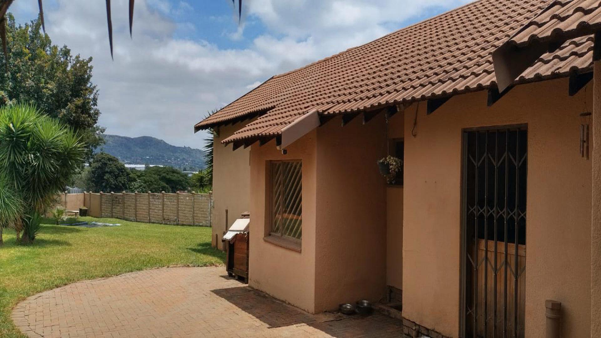 Backyard of property in Allen’s Nek