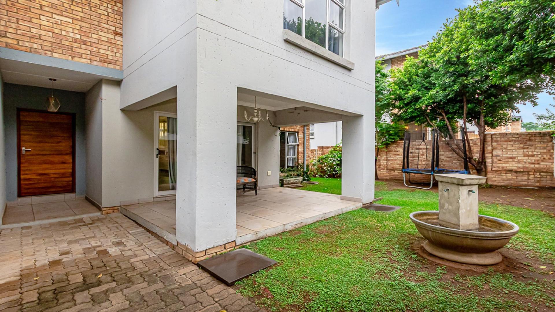 Backyard of property in Noordhang