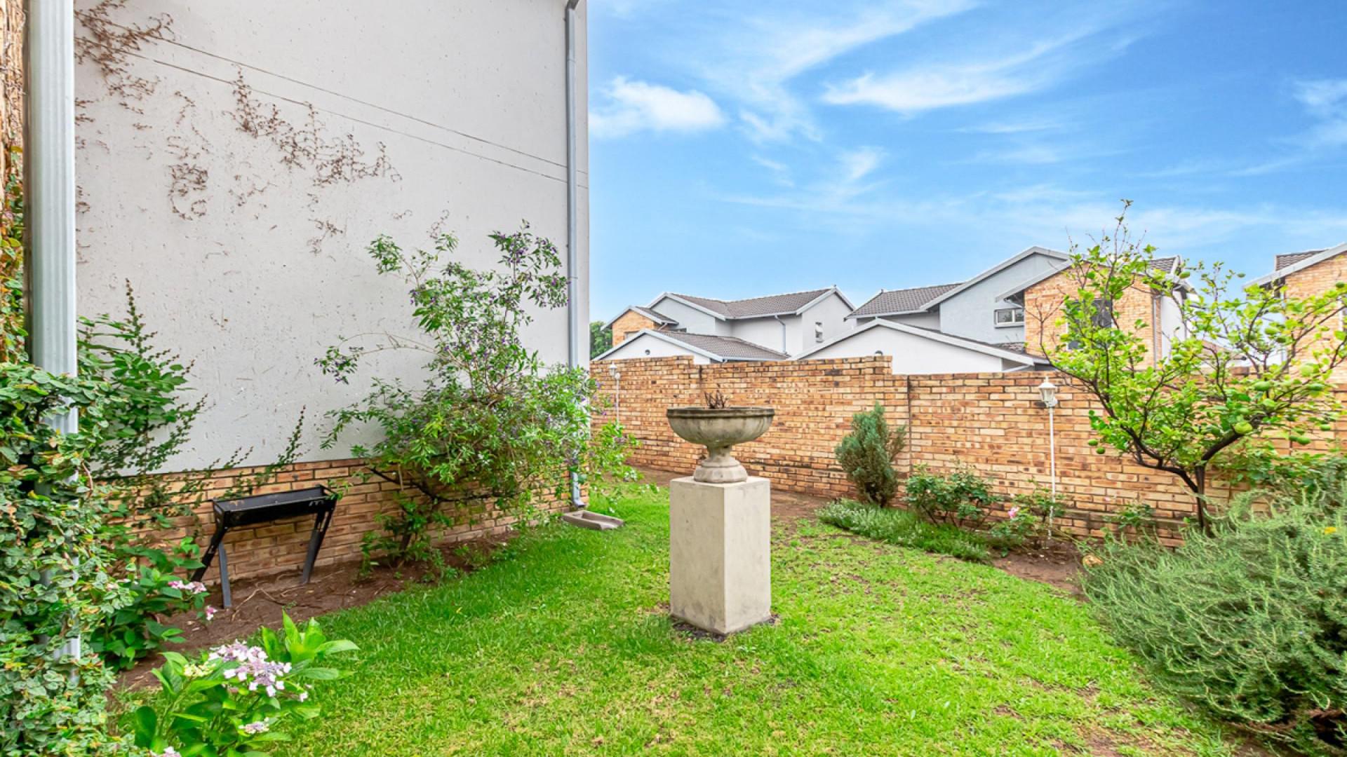 Backyard of property in Noordhang