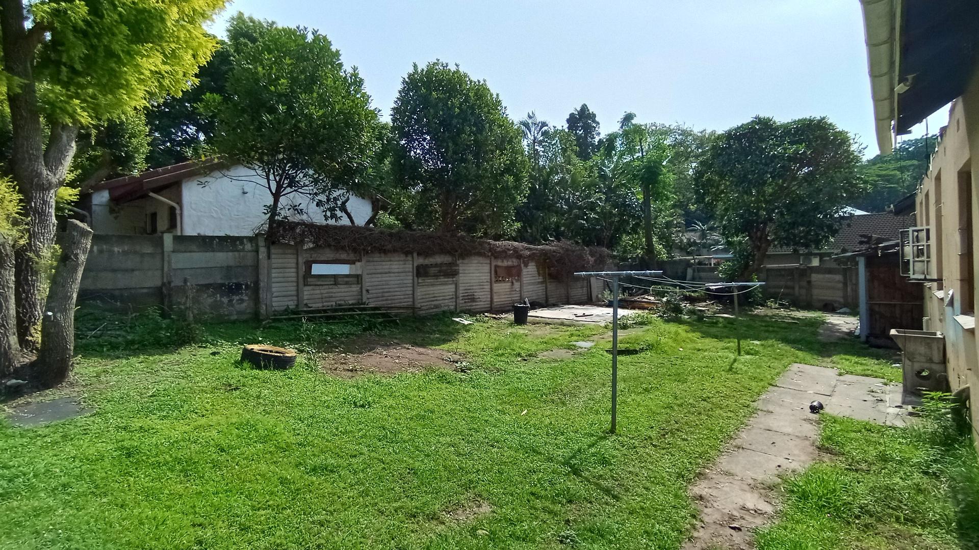 Backyard of property in Bellair - DBN