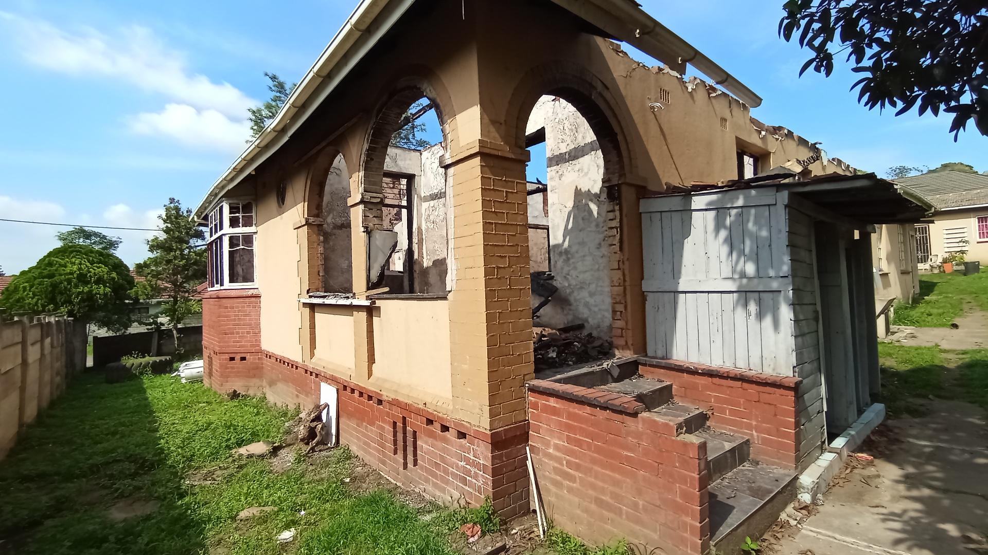 Backyard of property in Bellair - DBN