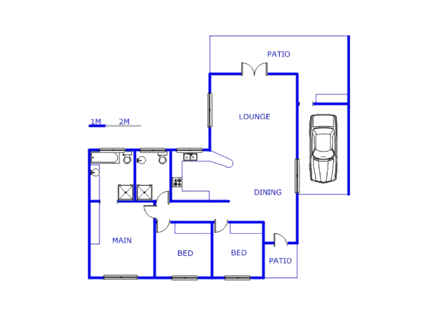 Floor plan of the property in Greymont