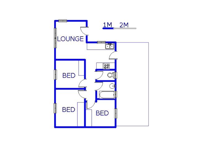 Ground Floor - 86m2 of property for sale in Palm Ridge Ground Floor - 86m2 of property for sale in Palm Ridge