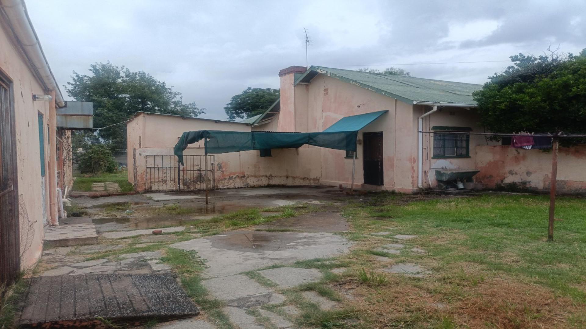 Backyard of property in Welkom