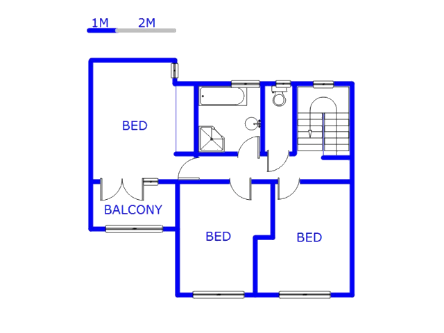 1st Floor - 73m2 of property for sale in Crown Gardens