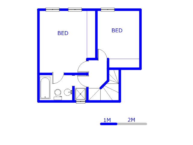 1st Floor - 39m2 of property for sale in Corlett Gardens