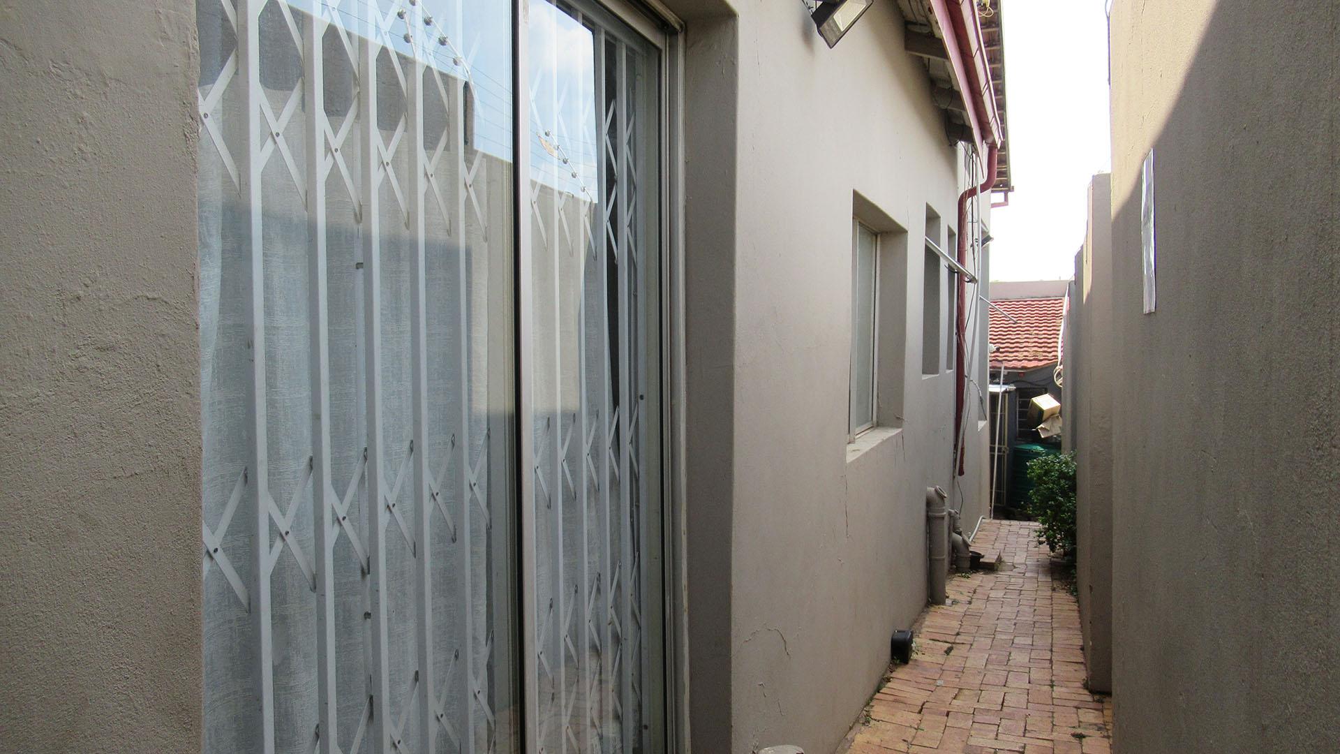 Backyard of property in Westdene (JHB)