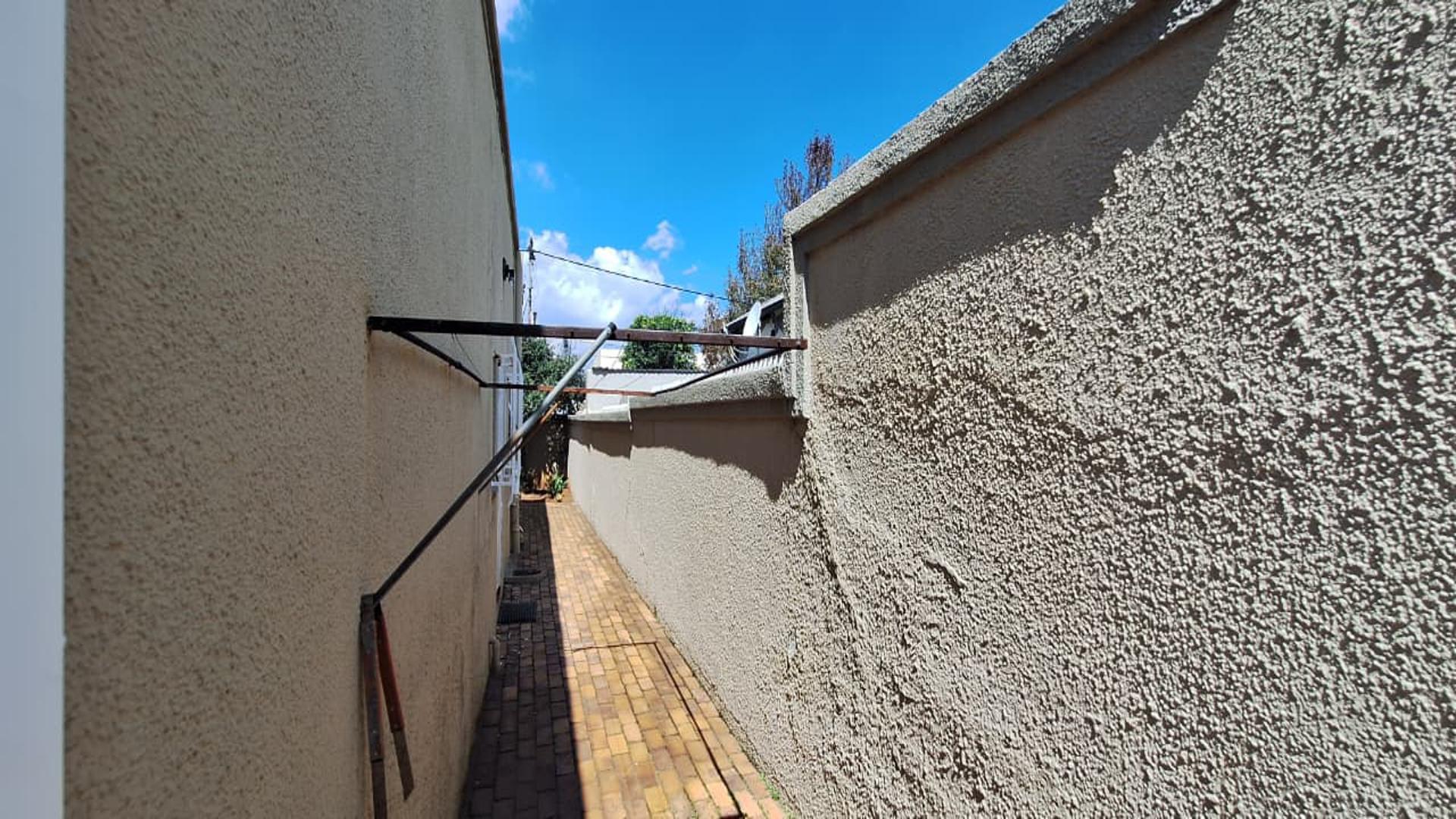 Backyard of property in Kensington - JHB