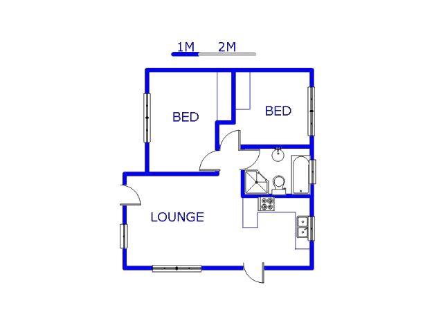 Ground Floor - 51m2 of property for sale in Visagiepark
