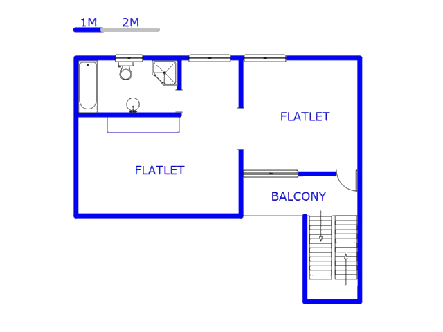 1st Floor - 73m2 of property for sale in Doonside