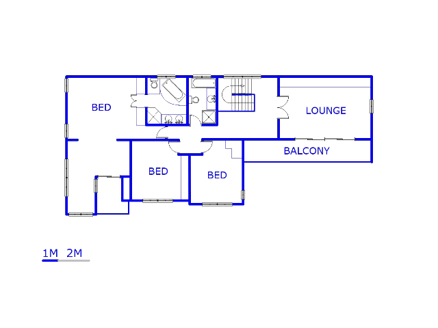 Floor plan of the property in The Wilds Estate