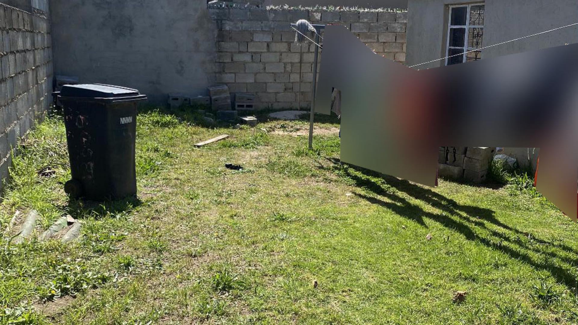 Backyard of property in KwaZakhele