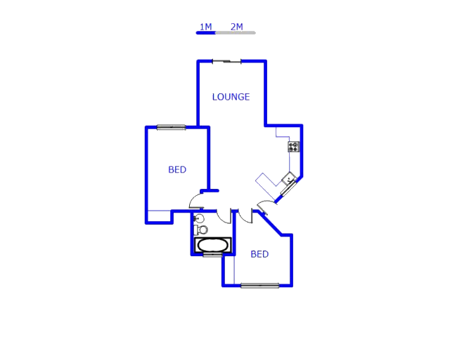 Ground Floor - 71m2 of property for sale in Florida
