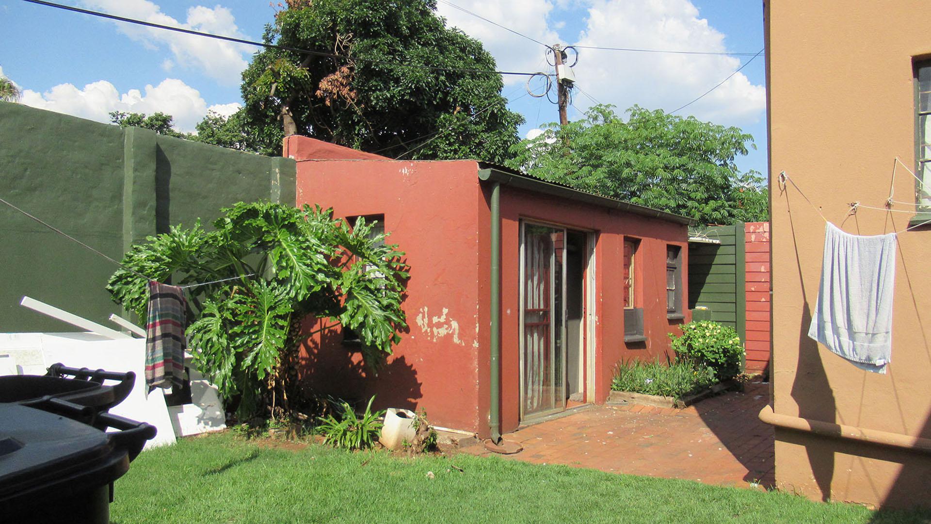 Backyard of property in Kensington - JHB