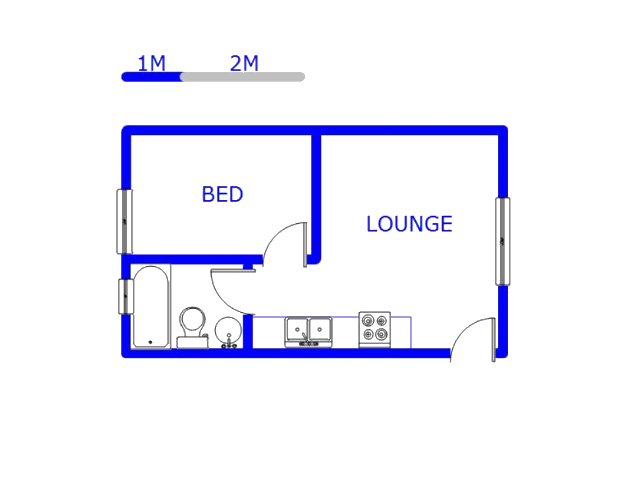 Ground Floor - 28m2 of property for sale in Protea Glen