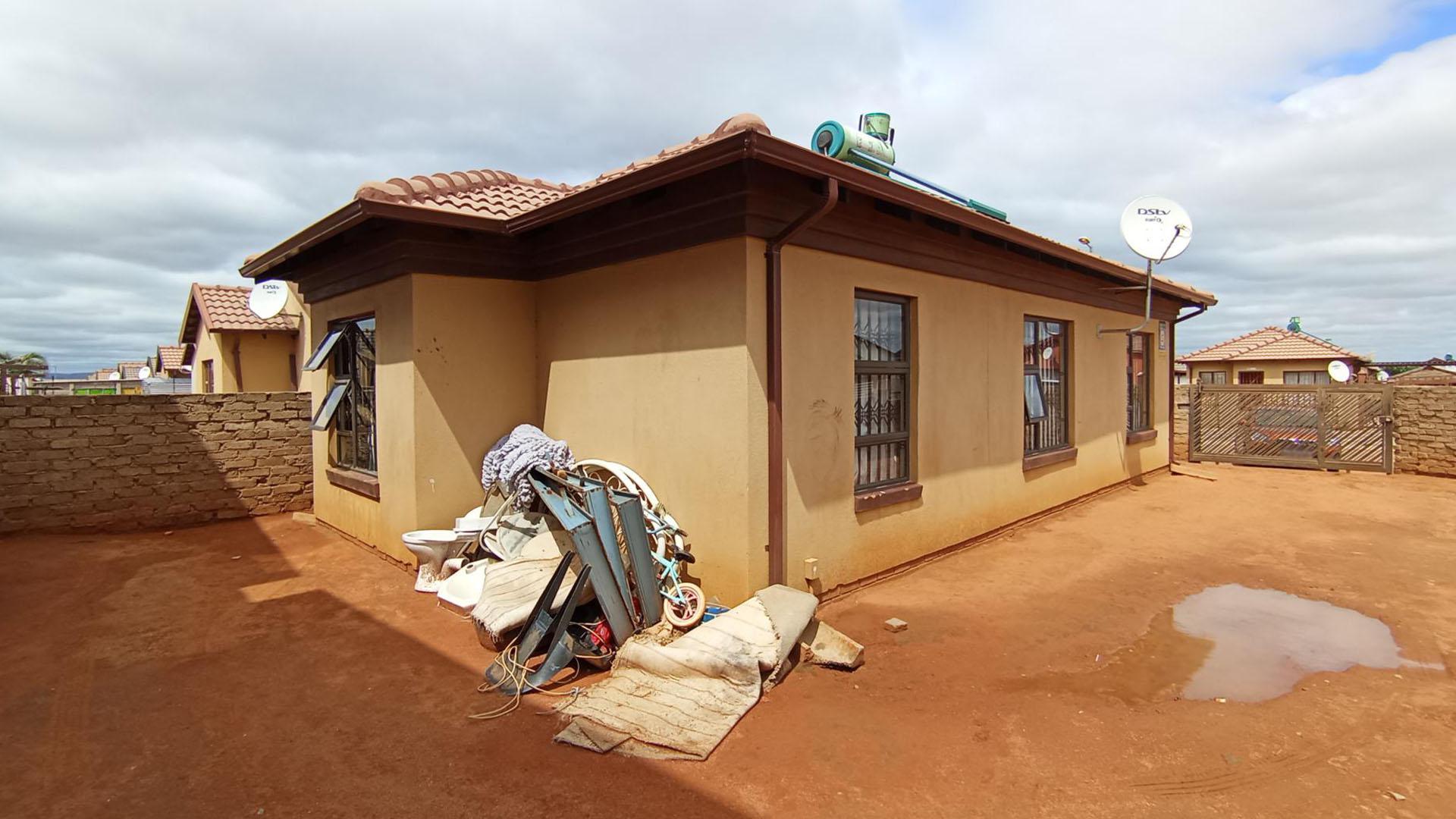 Backyard of property in Soshanguve East