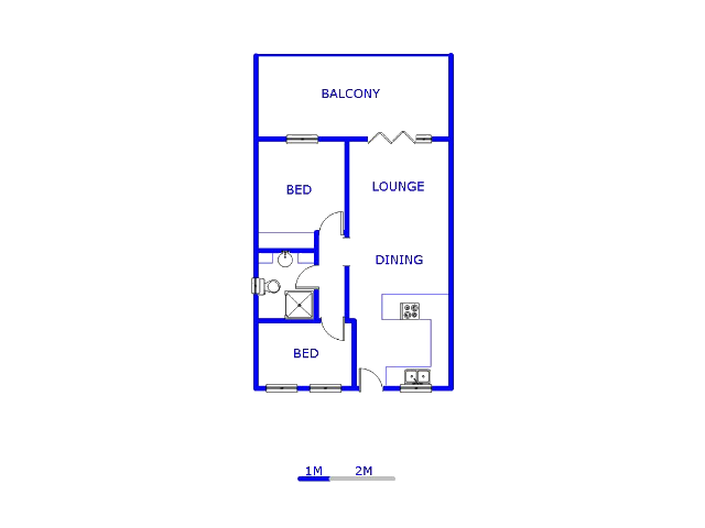 1st Floor - 73m2 of property for sale in Rondebosch  