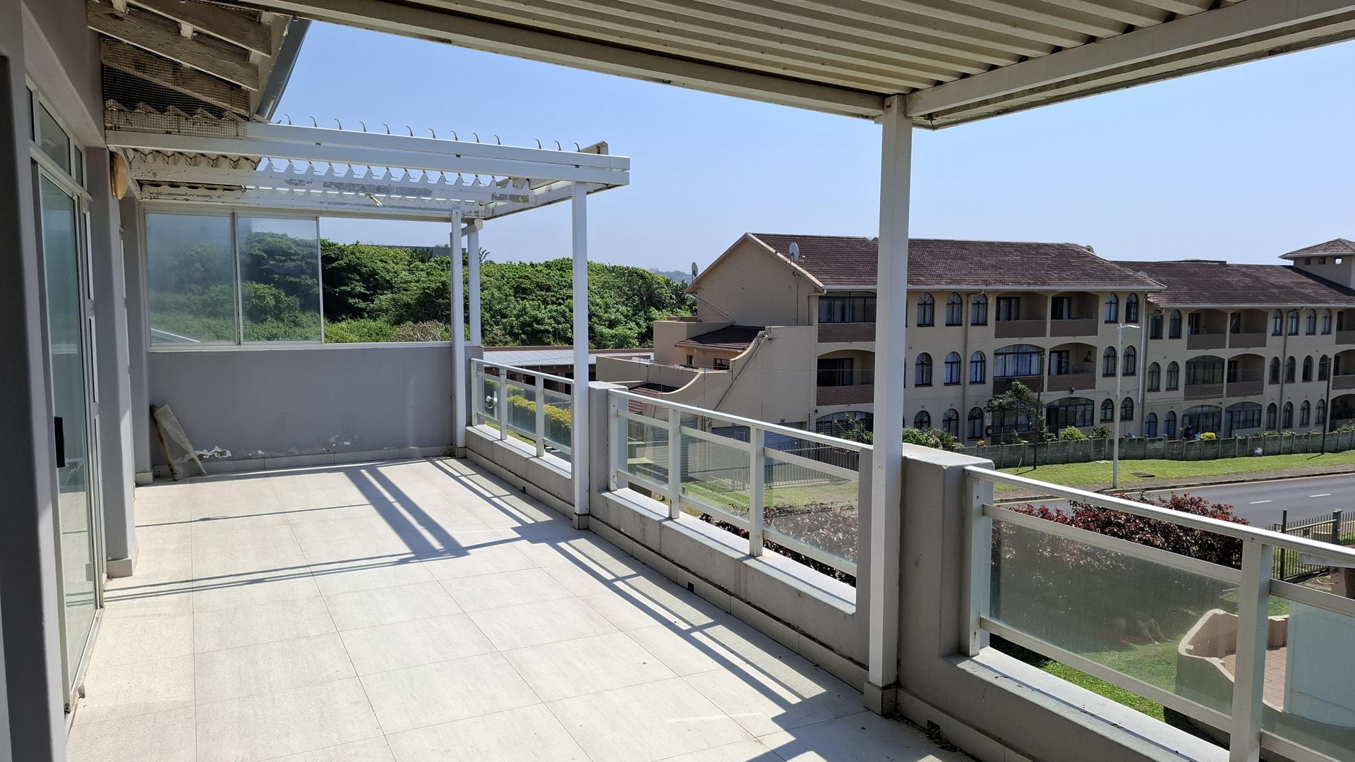 Balcony of property in Uvongo