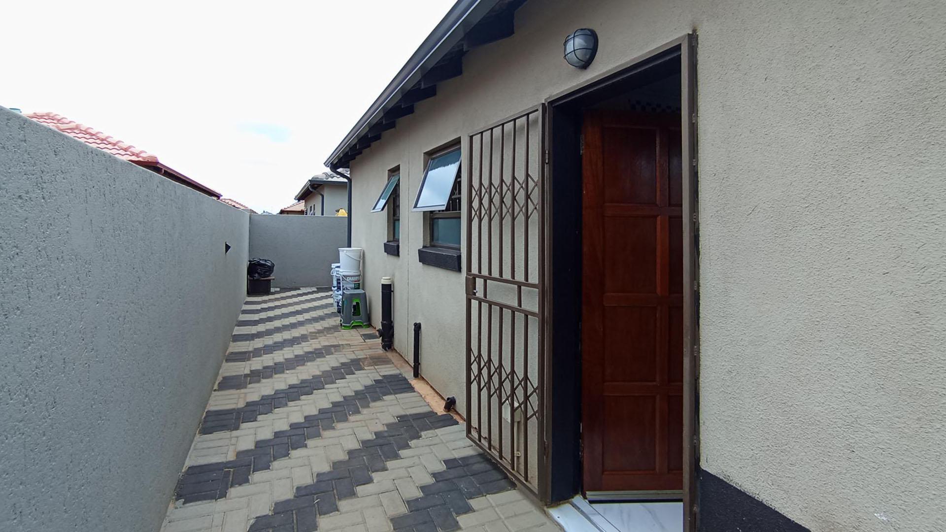 Backyard of property in Soshanguve East